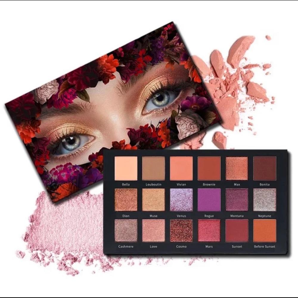 18 Color Eyeshadow palette.